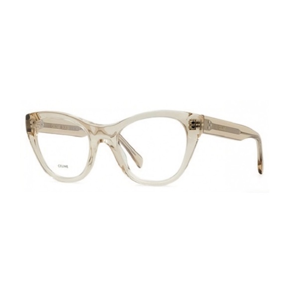 Celine Accessories Celine Champagne Optical Unisex Eyeglasses